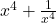 x^4+\frac{1}{x^4}